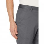 Brand - Buttoned Down Men's Slim Fit Flat Front 7 Inseam Chino Short Supima Cotton Non-Iron