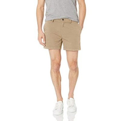  Brand - Goodthreads Men's Slim-Fit 5" Inseam Flat-Front Comfort Stretch Chino Shorts