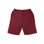 INTO THE AM Men's Premium Jogger Shorts Adjustable Drawstring Knit Sweat Shorts