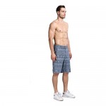 Lavenderi Men's Linen Classic Relaxed Fit Short with Pocket