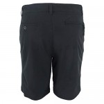Mens Flat Front Shorts Casual Regular Fit Plain Dry Fit Shorts