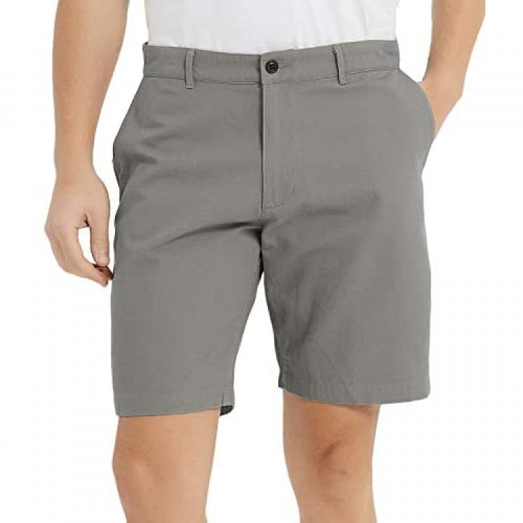 Mens Shorts Casual Classic Fit Comfy Chino Golf Short