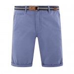 oodji Ultra Men's Cotton Shorts Blue M