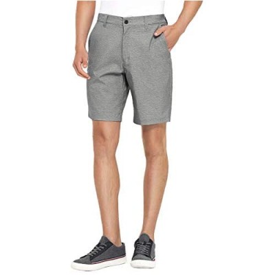 PULI Men's Golf Hybrid Dress Shorts Casual Chino Stretch Flat Front Lightweight Quick Dry with Pockets