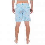 Tipsy Elves Men's Casual Summer Shorts w/Elastic Waist - Wild Patterned Golf Shorts
