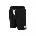 TLQLTS Mens Athletic Gym Shorts Elastic Waist Casual Pajama Pocket Jogger Workout Short Pants