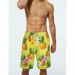 APTRO Men's 9 Swim Trunks Long Board Shorts Beach Swimwear Bathing Suits with Mesh Lining and Pockets