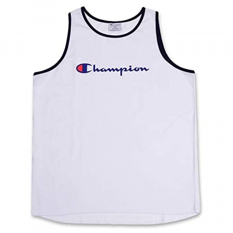 Champion Tank Top Mens T Shirts Big and Tall Sleeveless Shirts for Men