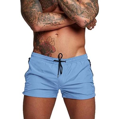 COOFANDY Men's Board Shorts Quick Dry Swim Trunk Bathing Shorts with Mesh Lining