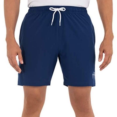 Guy Harvey Men's Core Solid 7" Volley Swim Shorts