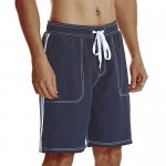 HODOSPORTS Mens Swim Trunks Quick Dry with Mesh Lining