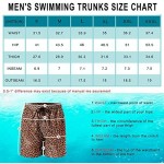 IORTY RTTY Mens Swim Trunks Quick Dry Swim Shorts with Mesh Lining Funny Leopard Print Swimwear Bathing Suits