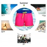 LETSQK Men's Swimwear Shorts Surf Swimsuit Swim Trunks