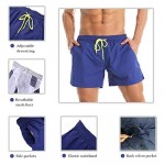 Lncropo Men's Swim Trunks Quick Dry Swim Shorts with Mesh Lining Swimwear Bathing Suits