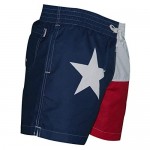 Meripex Apparel Men's Texas Flag Swim Trunks: The Lone Stars