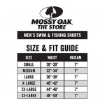 Mossy Oak Men's Swim & Fishing Quick Drying Shorts