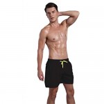 QRANSS Men's Quick Dry Swim Trunks Bathing Suit Beach Shorts