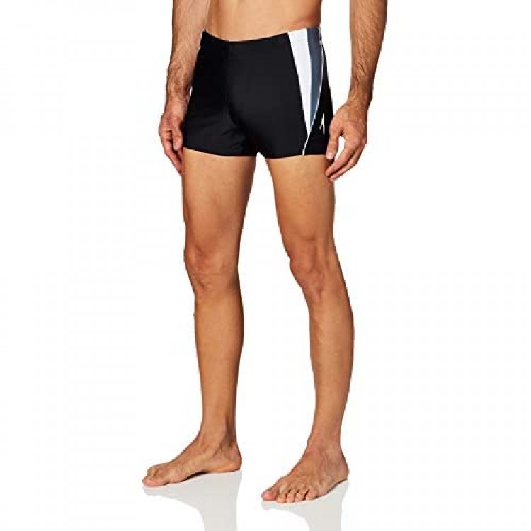Speedo Men's Swimsuit Square Leg Splice